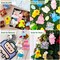 Wrapables Mini Stuffed Animal Plush Toys, Keychain Decoration, Party Favors, Stocking Stuffers, Easter Egg Basket Fillers (Set of 24)